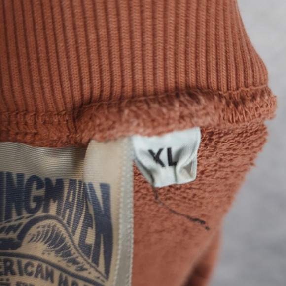 Jungmaven Sweatpants Mens XL Terracotta Orange Hemp Yelapa Jogger Pants USA - Picture 15 of 16